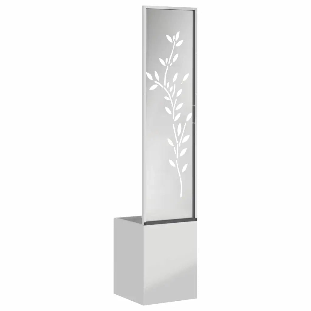 Schermo per privacy in giardino Argento 32 x 32 x 150 cm CFW9328999