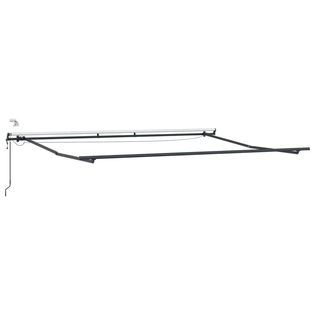 Tessuto per Tenda arancione e marrone 500 × 350 cm Poliestere 3331484