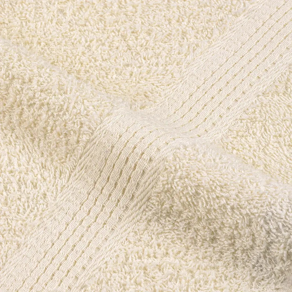 Set di asciugamani 6 pezzi FROGN Crema 360 g/m² 137092