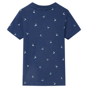 Maglietta da Bambino Blu Scuro 104 11950