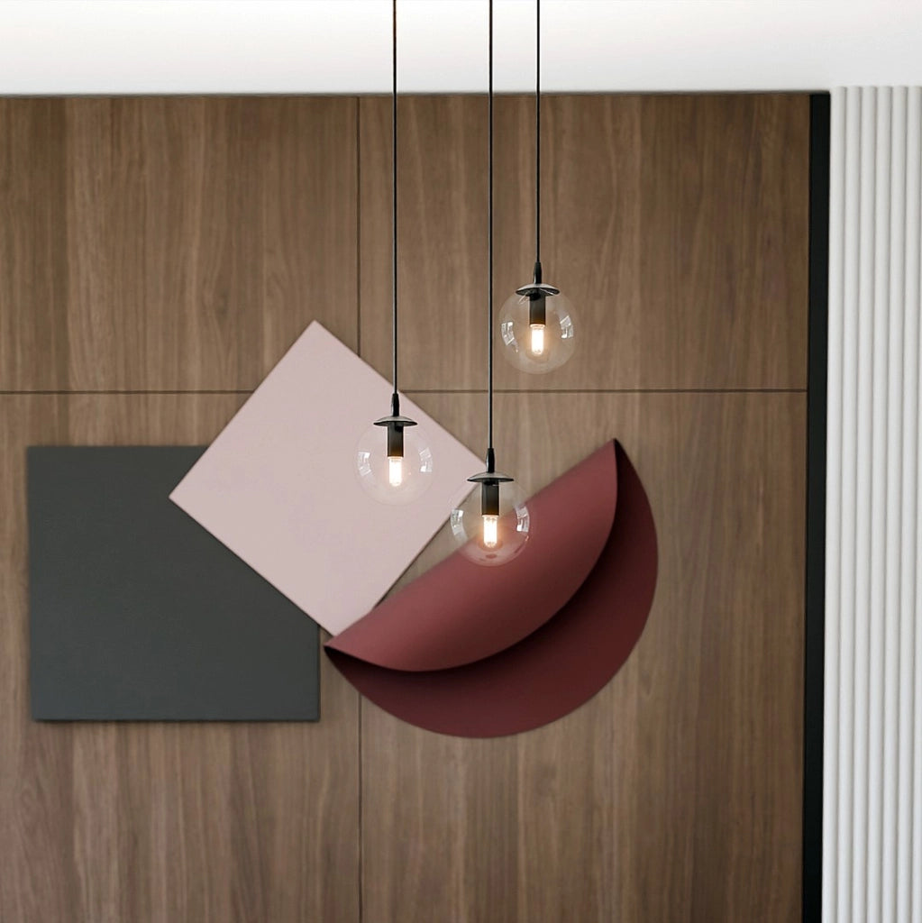 Lampadario Emibig Cosmo 3, 3xE14, nero trasparente Premium