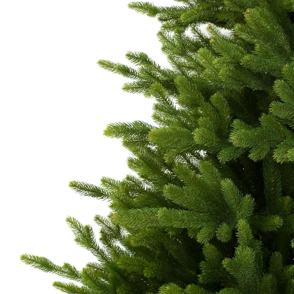 Amstel - Albero di Natale Tradizionale in PE e PVC Ø152x240H, 2530 Punte