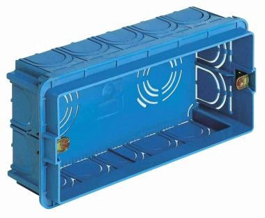 CASSETTA DA INCASSO 4 posti - 120x70x50 mm - 10 pezzi