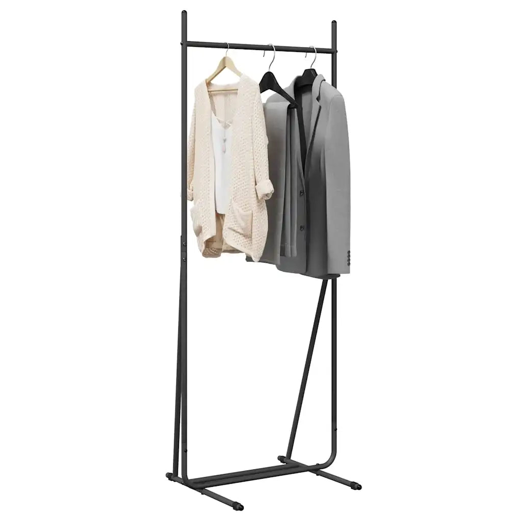 Stendibiancheria Nero 62 x 48 x 158 cm Acciaio 868443