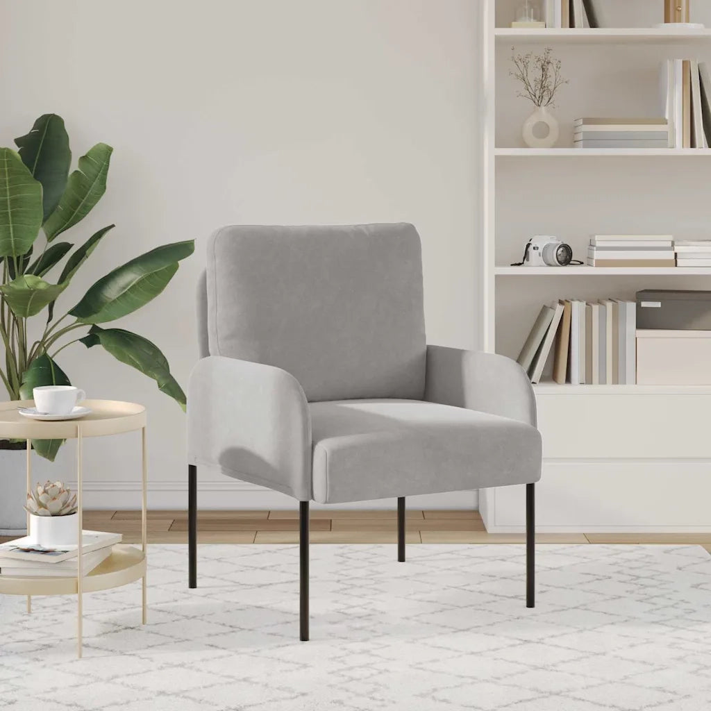 Divani con cuscino 55cm Grigio chiaro Legno compensato 42023438