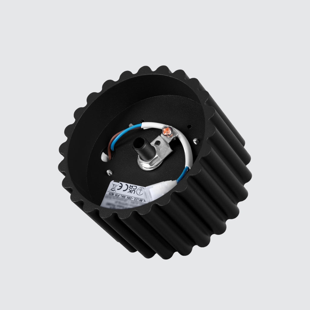 Lampada da soffitto AURA 1 nero Gx53