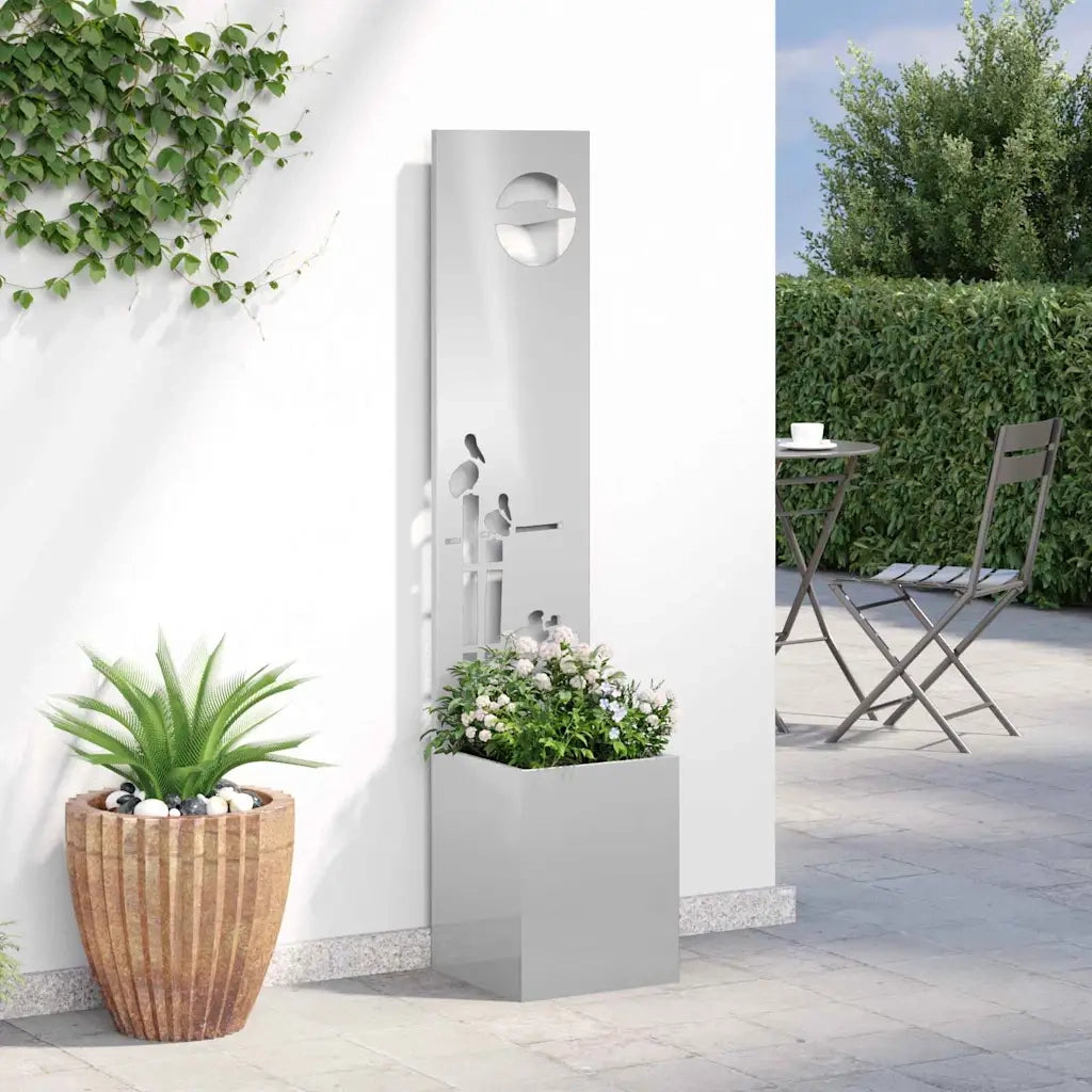 Schermo per privacy in giardino Traforo Argento 32 x 150 cm CFW8773648