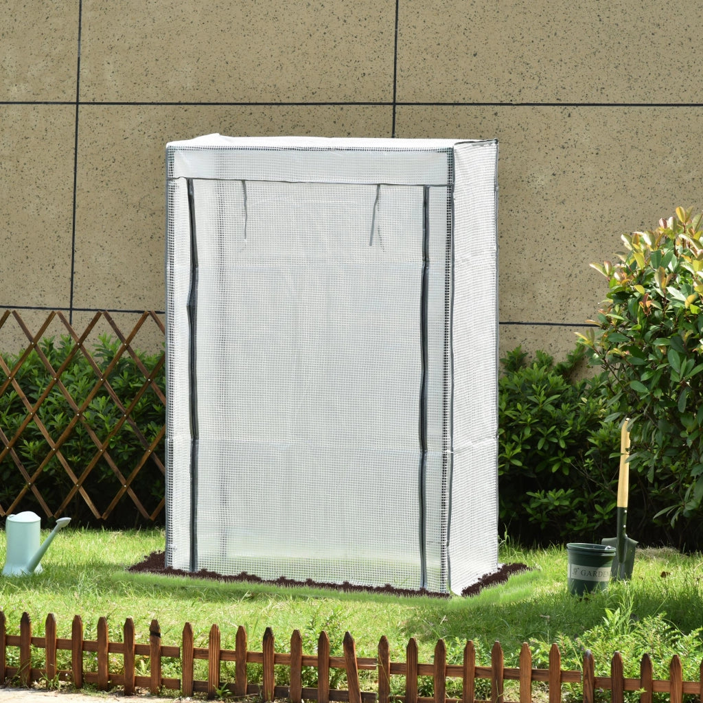 Serra da giardino ¨C Minimal ¨C 100x50x150 cm bianco