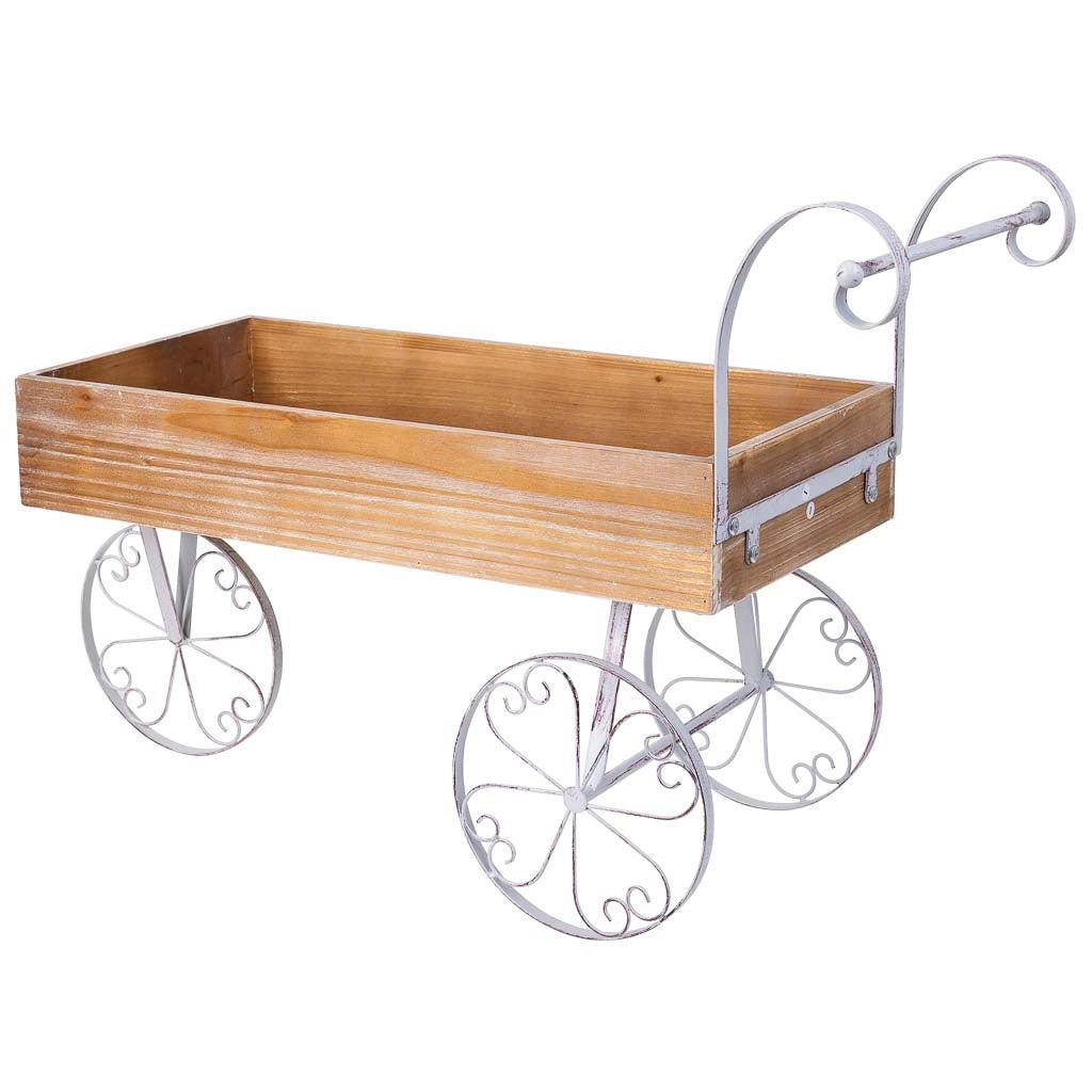 Carrello espositivo grigio 80x33x51