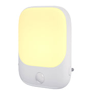 Lampada notte da presa con sensori dimmer LED 0,6W
