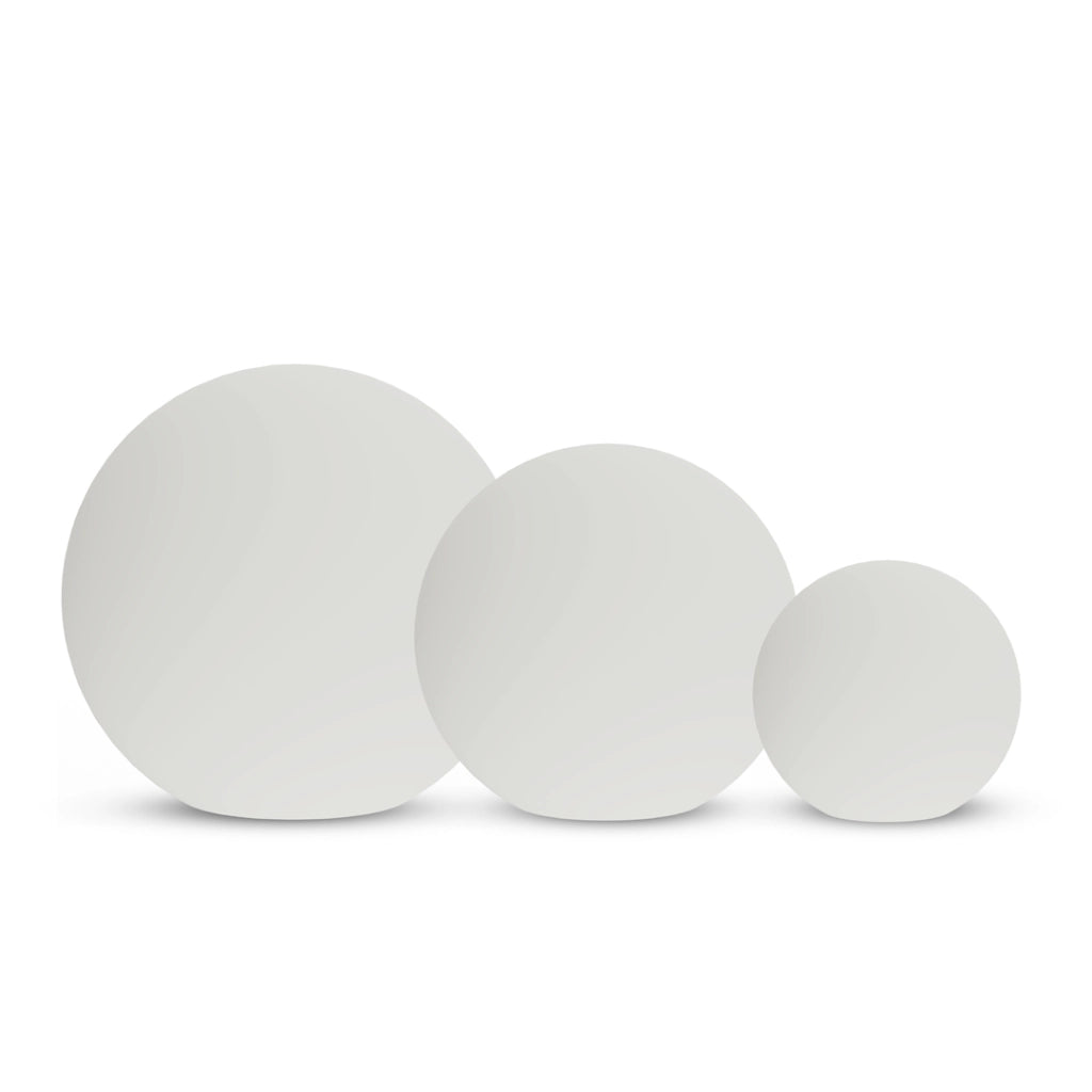 Lampada da giardino sfera bianca 60 cm Eko-Light EKO0459