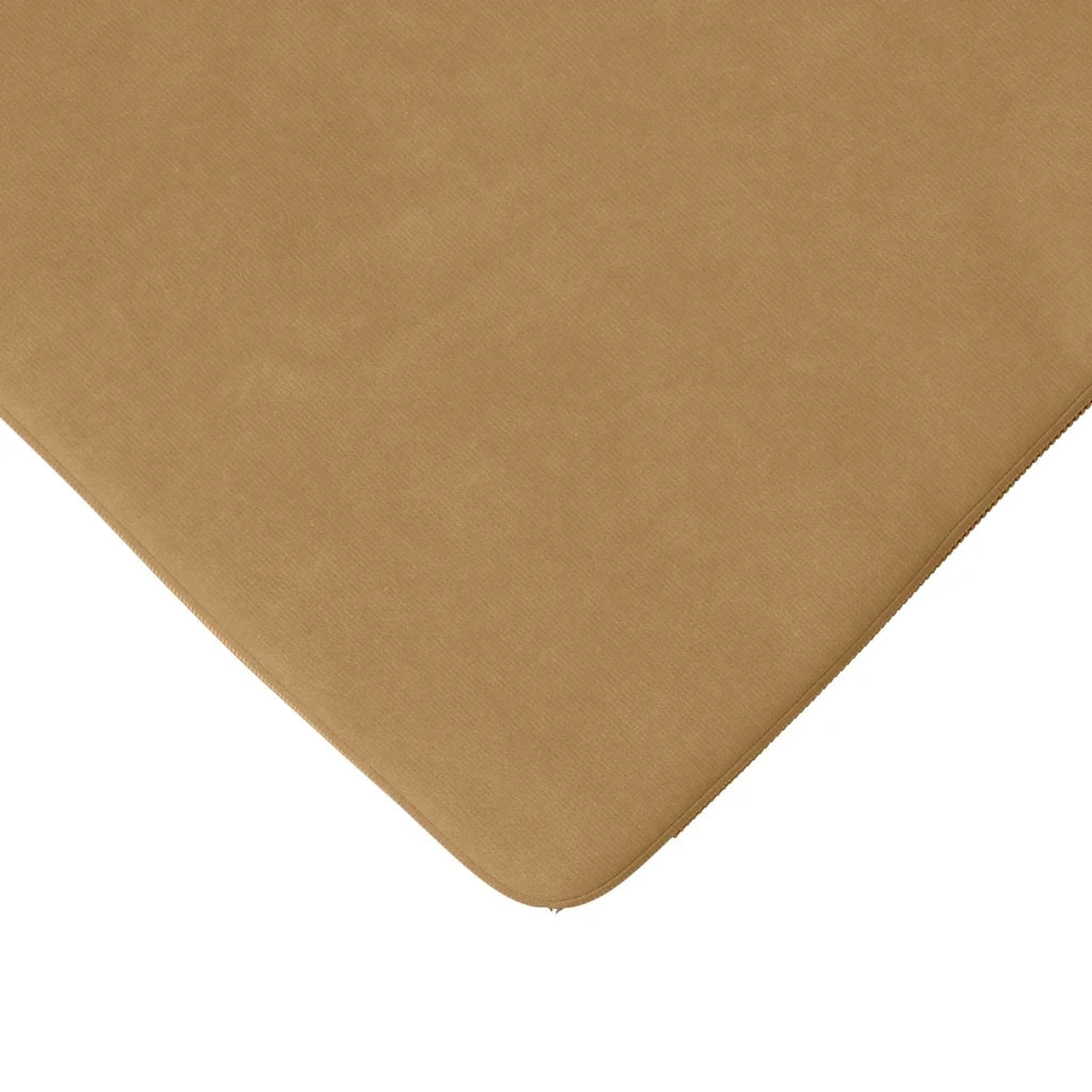 Cuscini per Seduta 4 pcs Marrone 40 x 40 x 3 cm Velluto 42015214