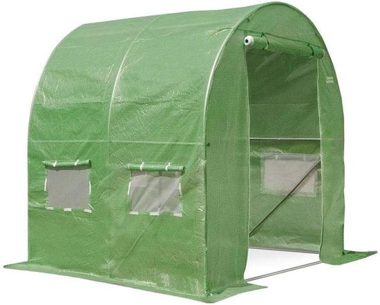Tunnel per Piante - Rivestito, 2 m x 2 m - Serra per Giardino e Balcone