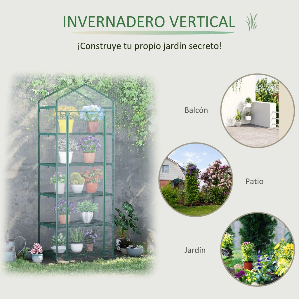 Serra da Giardino ¨C Minimal ¨C Grigio Trasparente 69x49x193 cm