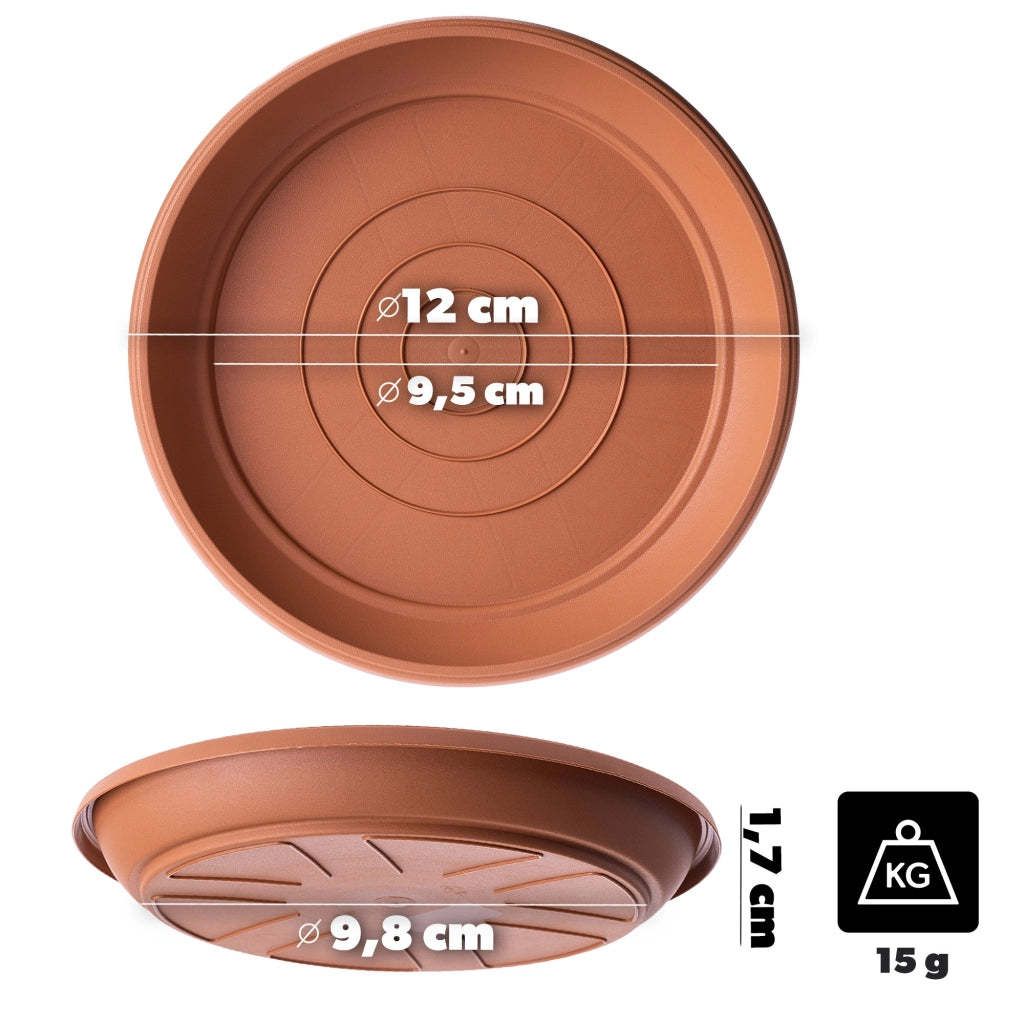 KADAX Podstawka do doniczek Terra terakota POD12-