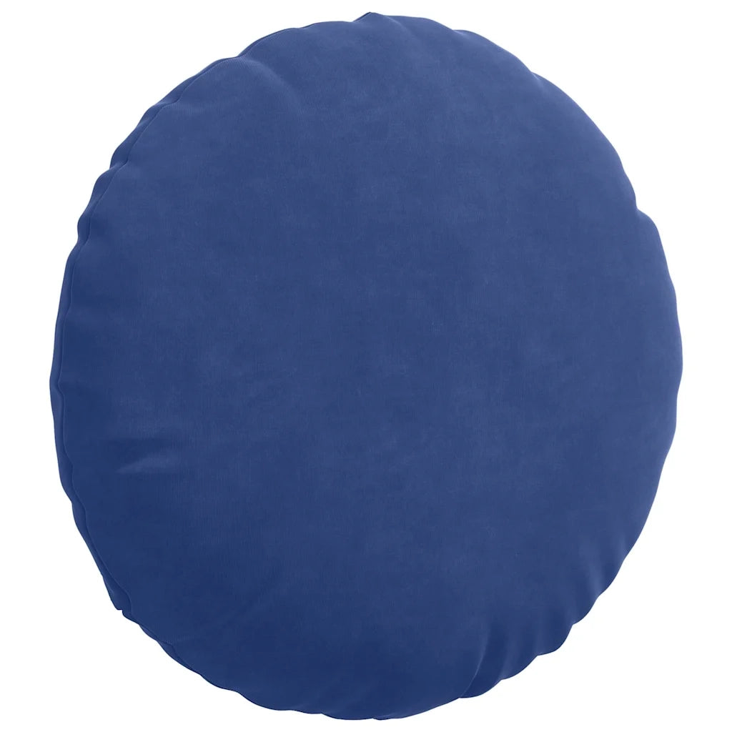 Cuscini per Seduta 2 pz | Cuscini per sedie Blu Polizia ? 40 x 13 cm Velluto