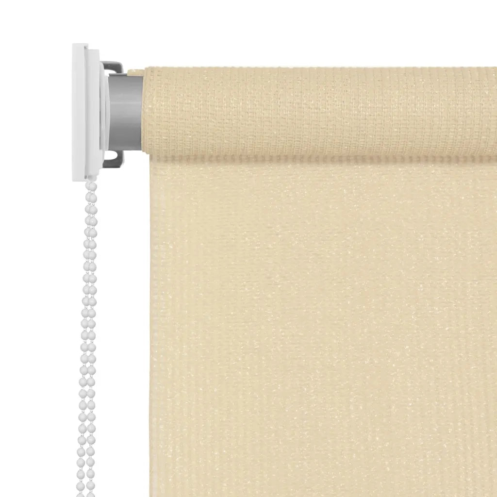 Tenda a Rullo per Esterni 145(L)x140(A) cm color crema 43440
