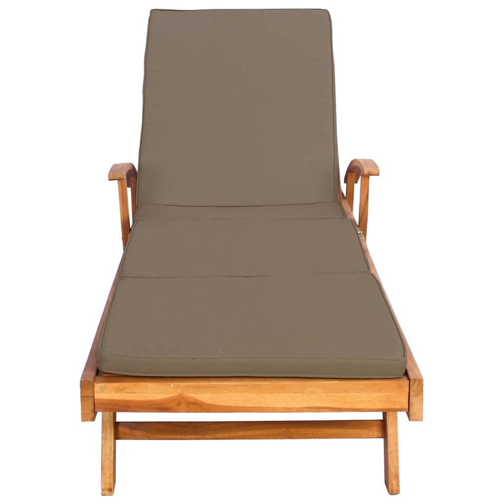 Lettino da sole 100% Poliestere Teak Solido 42032672