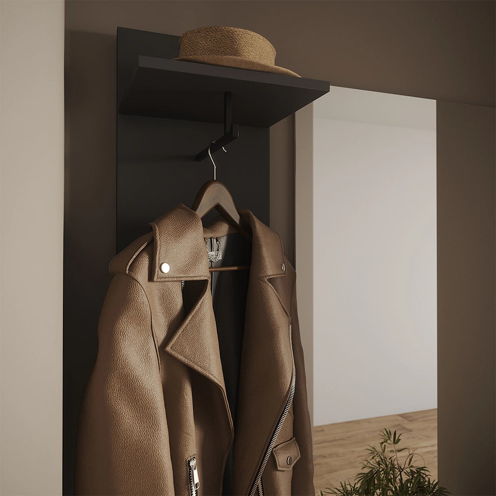 Vicco Appendiabiti da parete Antracite/Artisan 31 x 160 cm