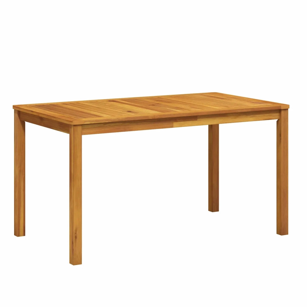 Set da pranzo da giardino 7 pezzi Naturale 3434564