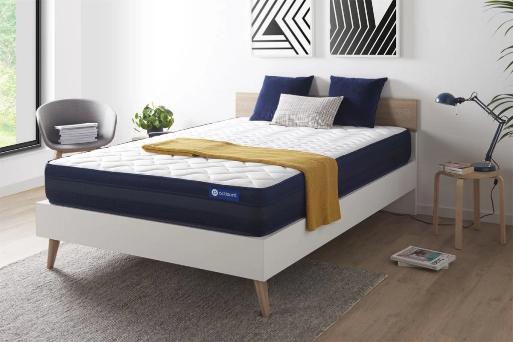 Materasso Actilatex tech 133x183cm - Spessore : 24cm - Lattice e memory foam - Molto rigido