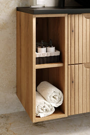 Mobile sotto piano 20 cm Nova Oak 20 x 57 x 38 cm