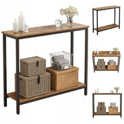 Scaffale per libri marrone con misure 100x30x80 cm, ideale per ogni ambiente.