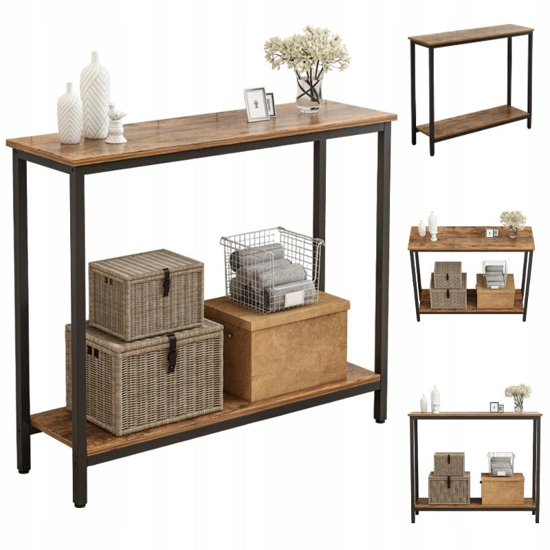 Scaffale per libri marrone con misure 100x30x80 cm, ideale per ogni ambiente.