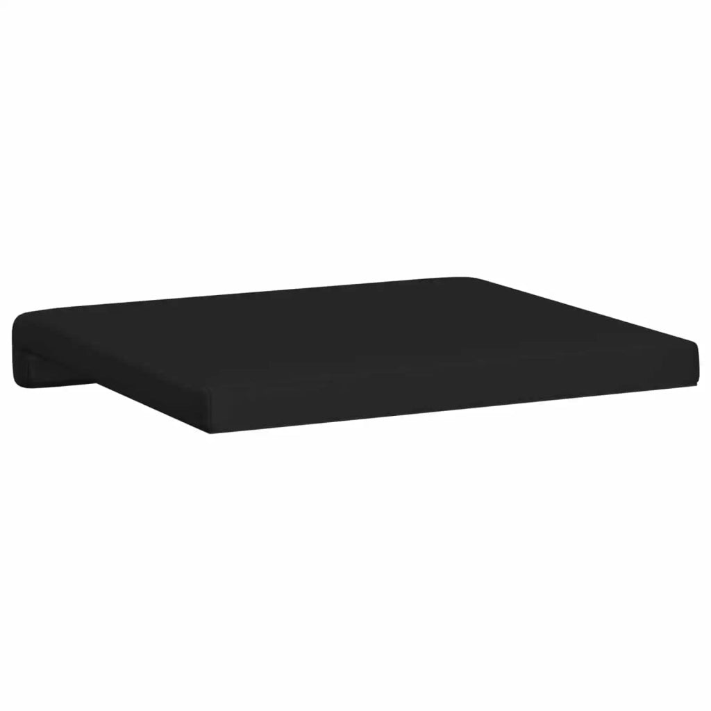 Cuscino per panchina 2 pcs Similpelle Nero Profondità 35 cm 42043040