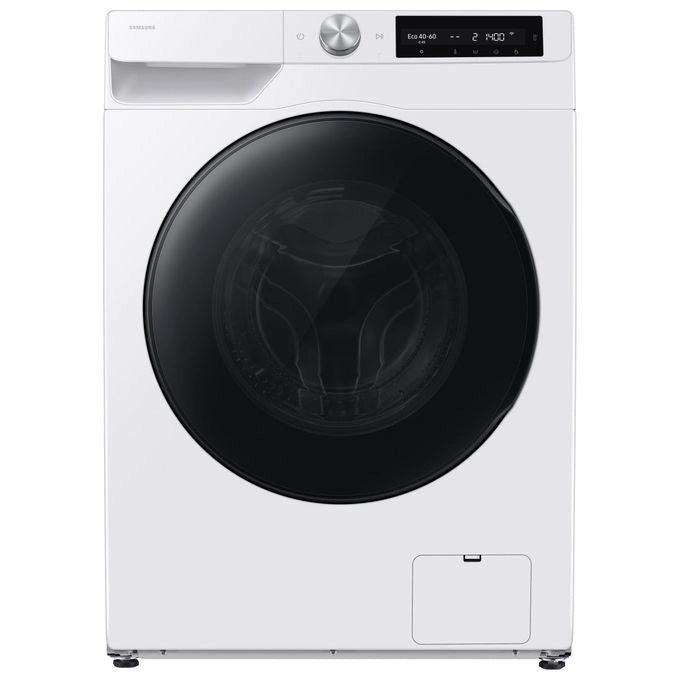 Samsung lavasciuga 10-6 kg, WD10HG6U94BEU3, carica frontale, classe A, vapore igienizzante, ecodosatore, AI Wash, 1400 giri, Wi-Fi