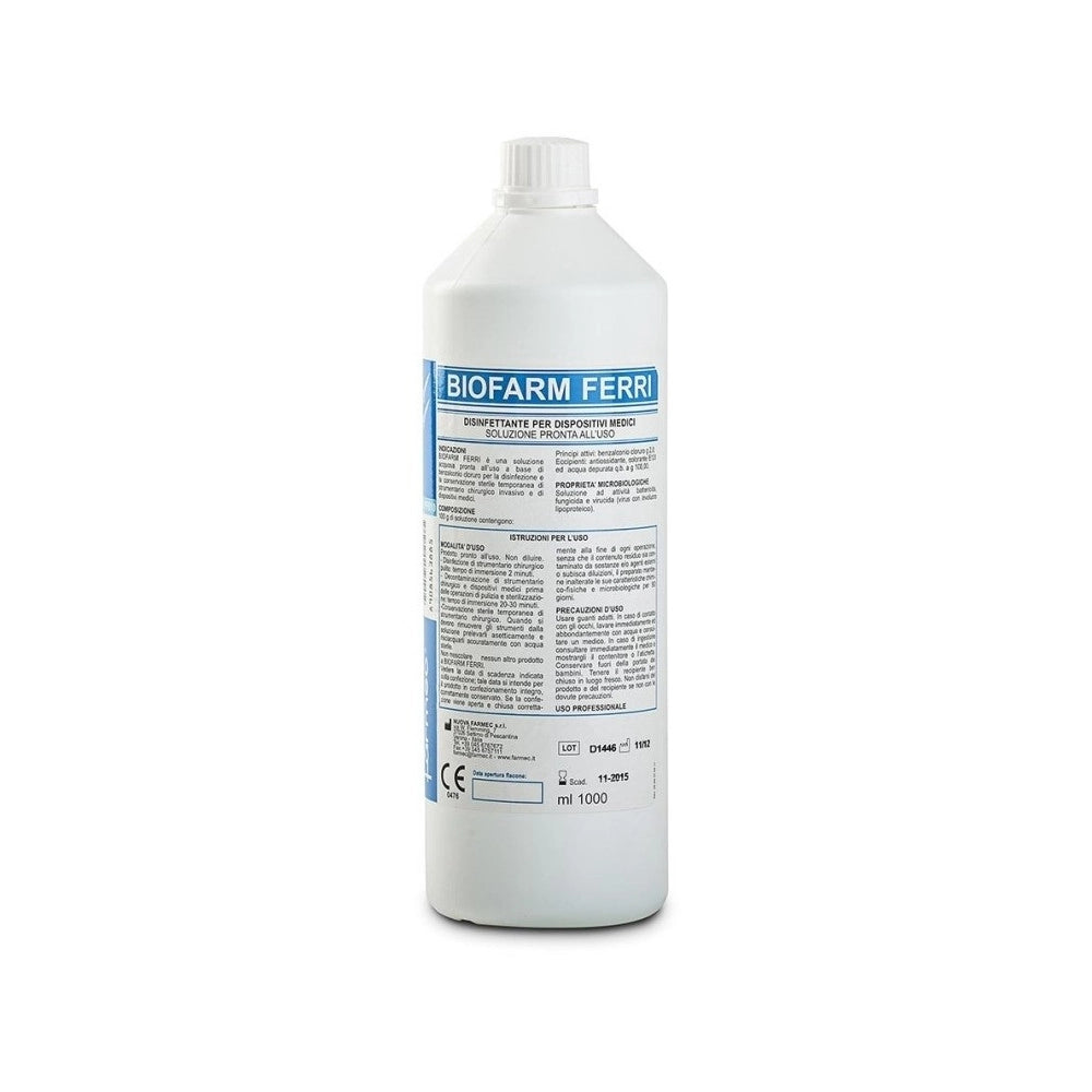 Trade Shop - Disinfettante 1000ml Dispositivi Medici Ferri Igienizzanti Sterilizza Biofarm -