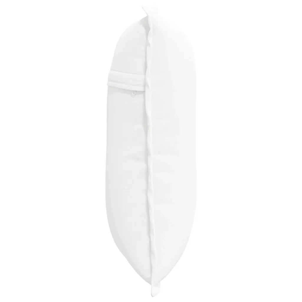 Cuscino per Schiena | Cuscino dorsale Bianco 50 x 19 x 45 cm Tessuto