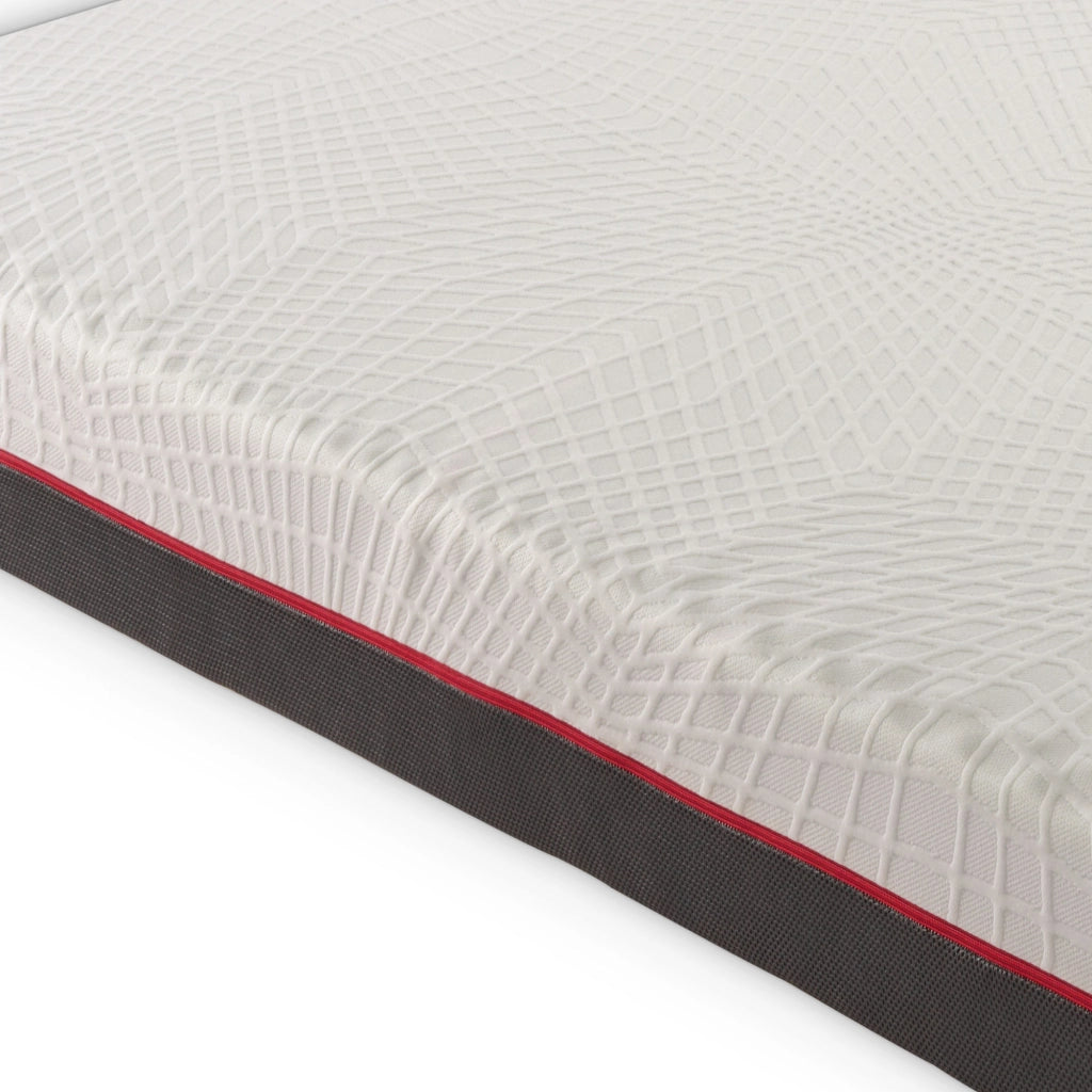 Materasso Matrimoniale 160x190 in Memory Foam, Altezza 21 cm, Sfoderabile, Rigidità H3, GREY