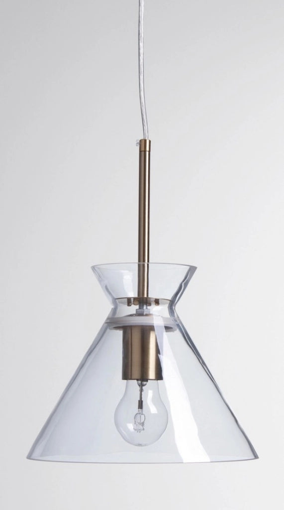 Lampadario 1 luce D.24x160h metallo
