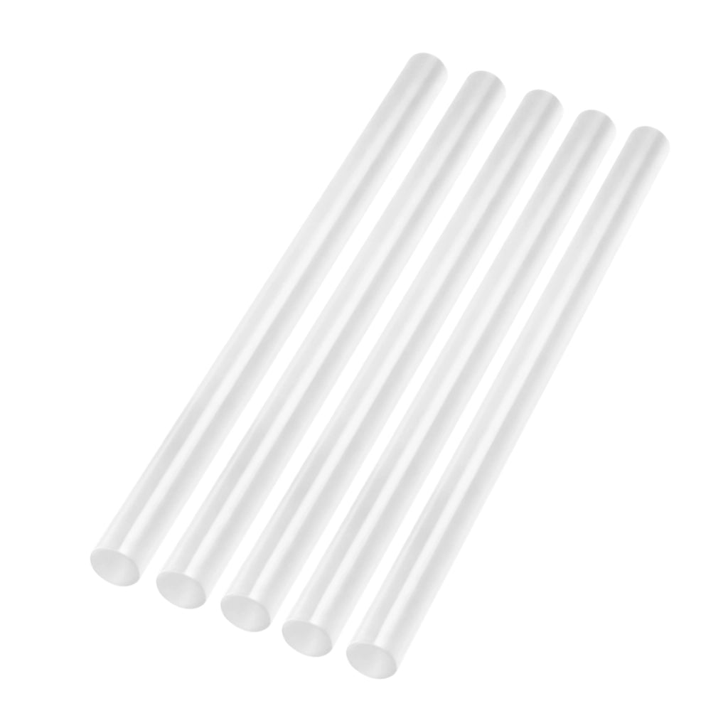 Confezione da 5 Stick di Colla a Caldo 11 x 180 mm Formato Stick Bianco Avizar