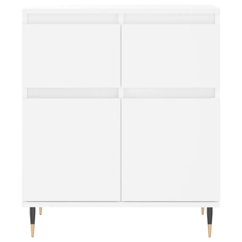 Credenza | Madia | Buffet da pranzo | Armadio da pranzo Bianca 60x35x70 cm in Legno Multistrato