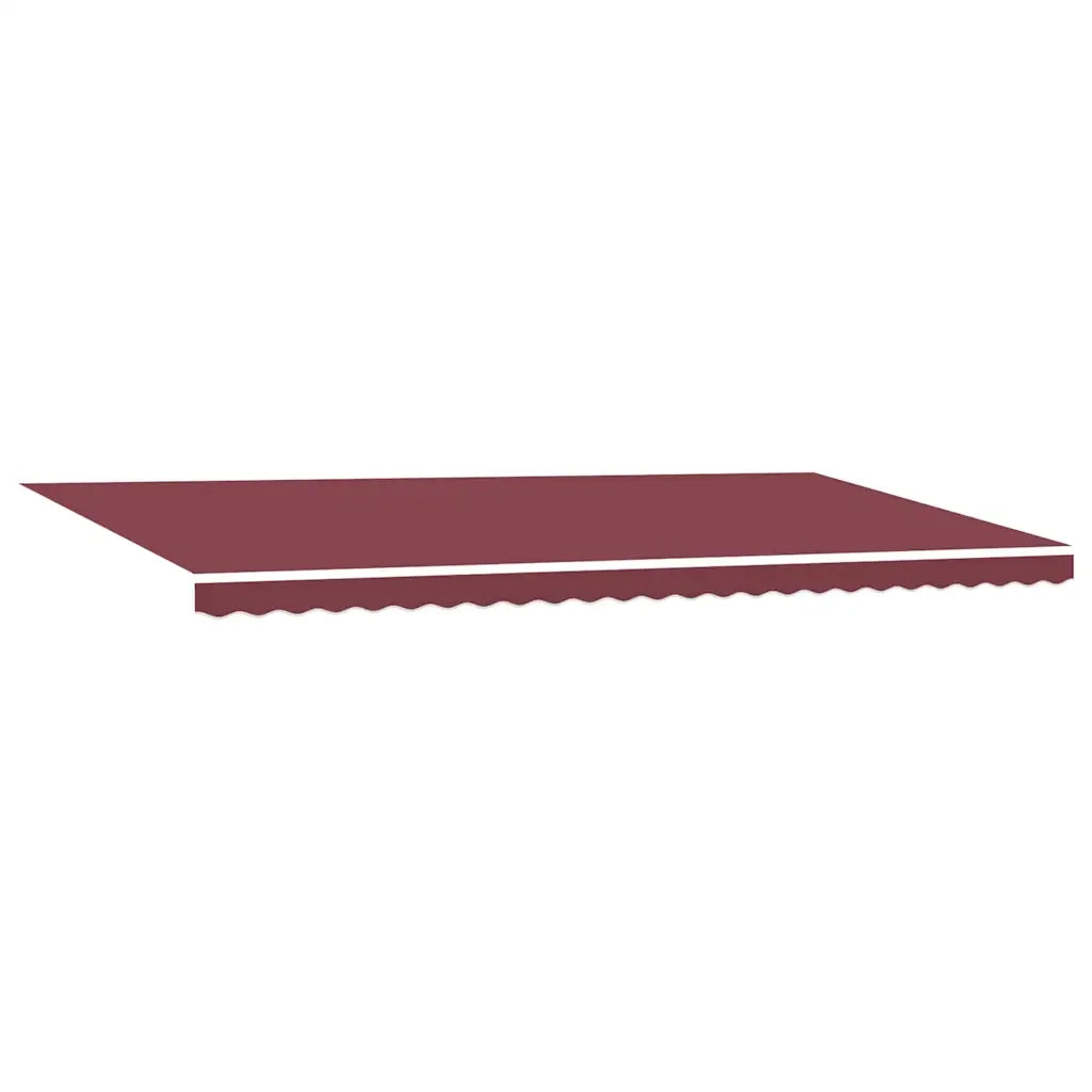 Tenda da Sole Retrattile Automatica con LED Bordò 600x300 cm 3310202
