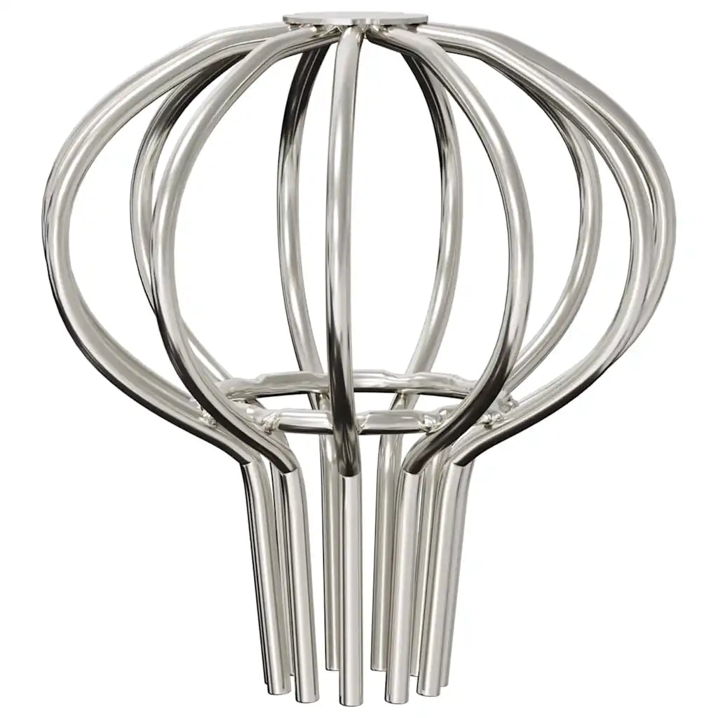 Protezione Foglie per Grondaia 2 pcs Argento 50 mm 42019384