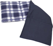 Cuscino termo e freddo 20x60 cm a 4 camere - Panno a fiamme blu