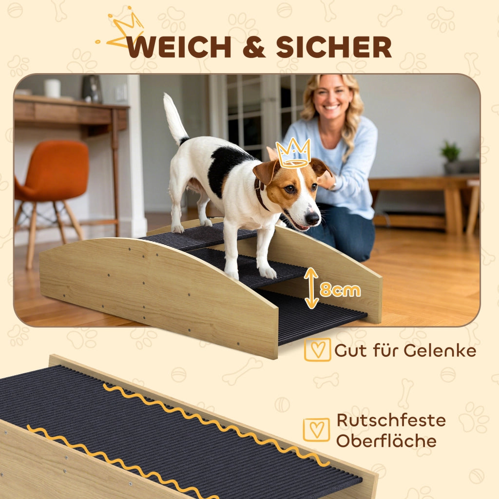 Gioco per Cani Agility 2 in 1 ¨C Minimal ¨C Legno 80x40 cm