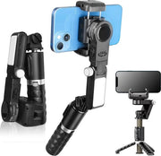 Stabilizzatore per Smartphone - Kit per Immagini Stabilizzate - Vlog Kit - per Dispositivi iOS e Android - Antishock