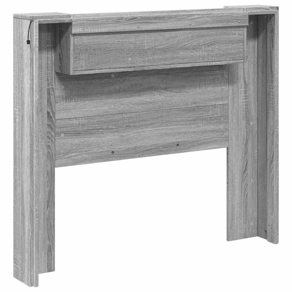 Testiera Grigio Sonoma 120 x 16,5 x 103,5 cm Legno multistrato 3418661