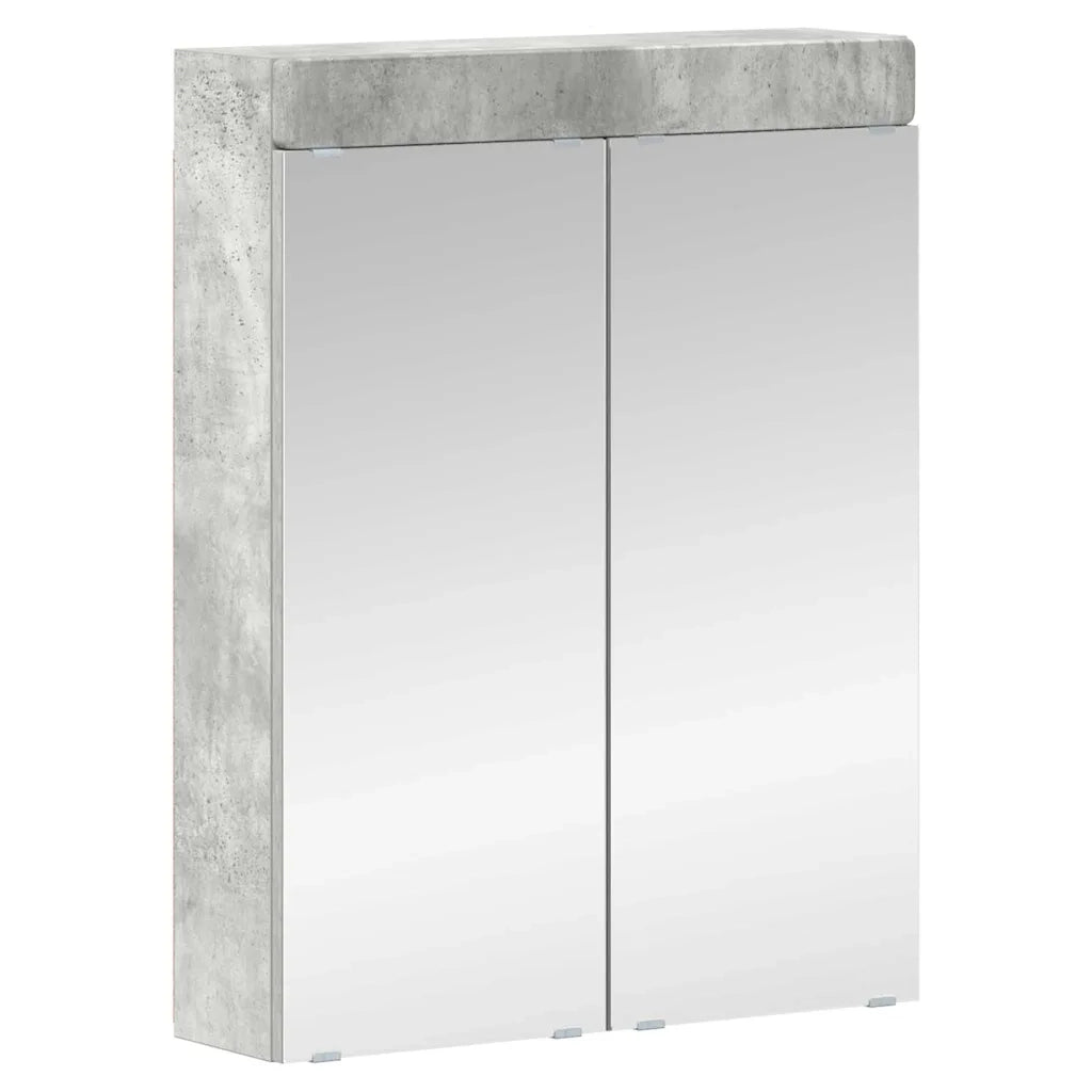 Set di mobili per il bagno TULUM 4 pcs Grigio cemento 3398047