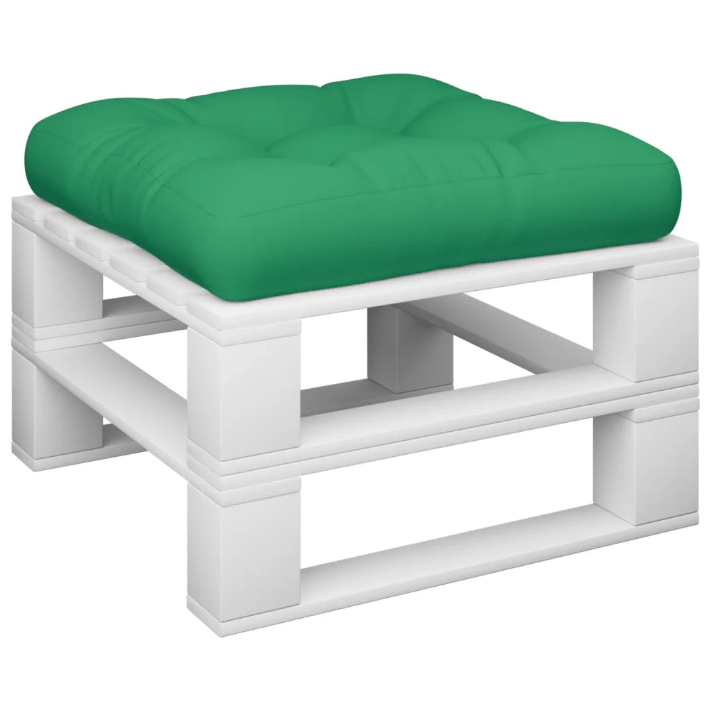Cuscino per Pallet Verde 60x60x12 cm in Tessuto 360452