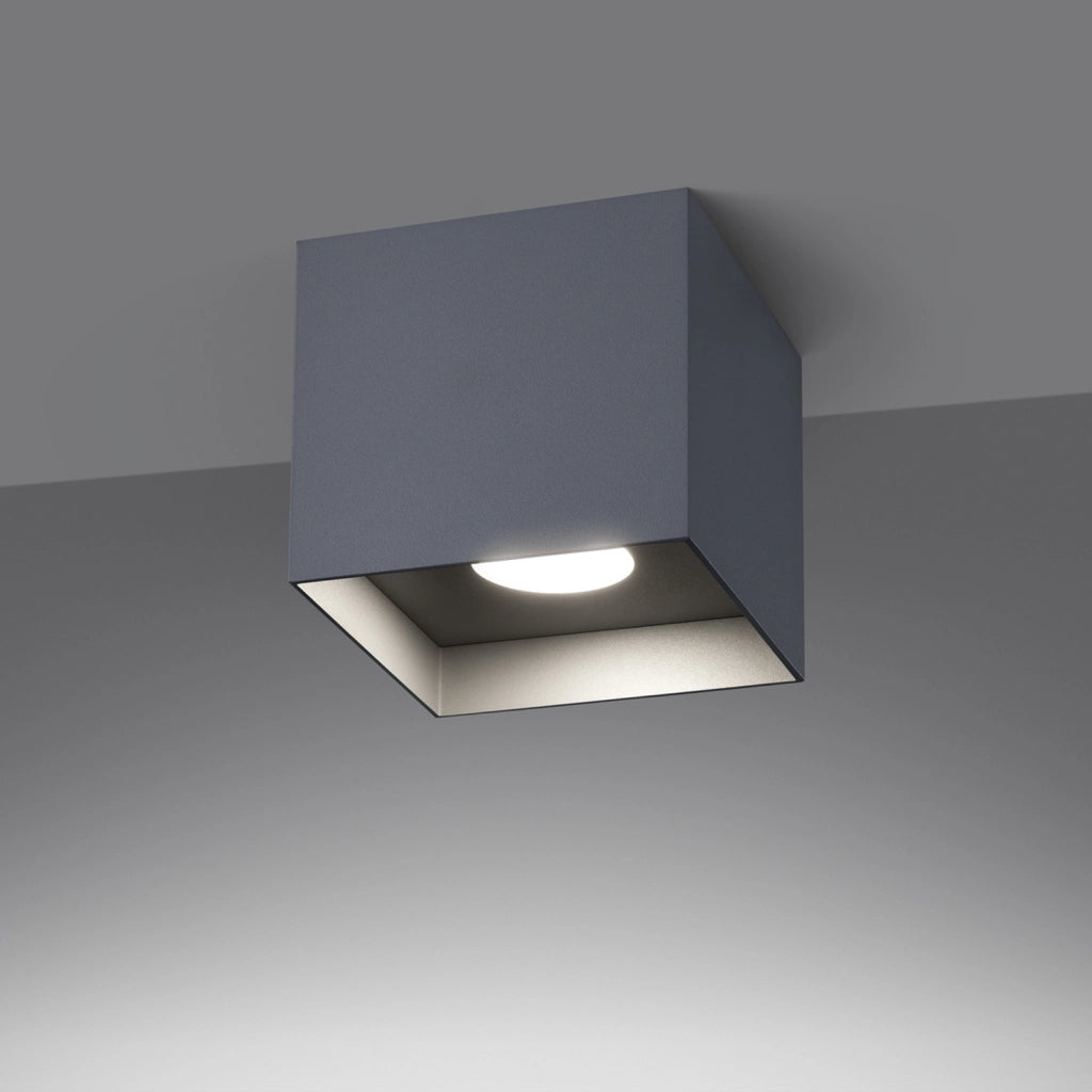 Lampada da soffitto HATI grigio