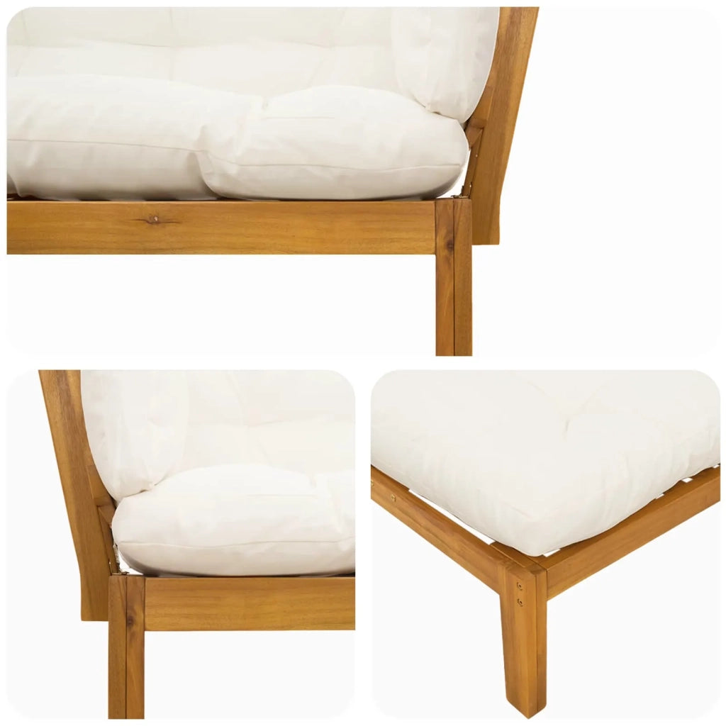 132 x 92 x 82 cm Legno di acacia CFW3234683