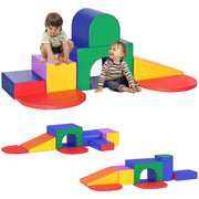 Set Gioco Bambini 1-3 Anni 7 Blocchi ¨C Xylo ¨C Multicolore PU EPE 170x130x40cm