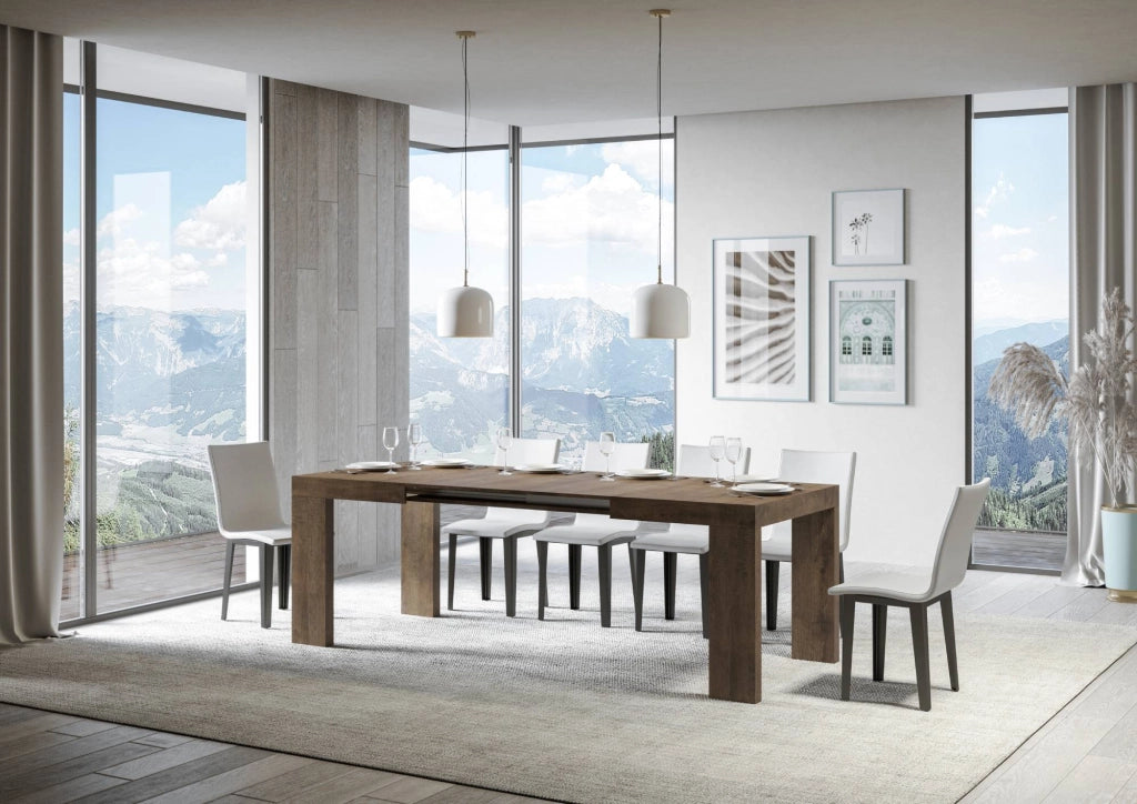 Tavolo allungabile 90x120/224 cm Roxel Noce