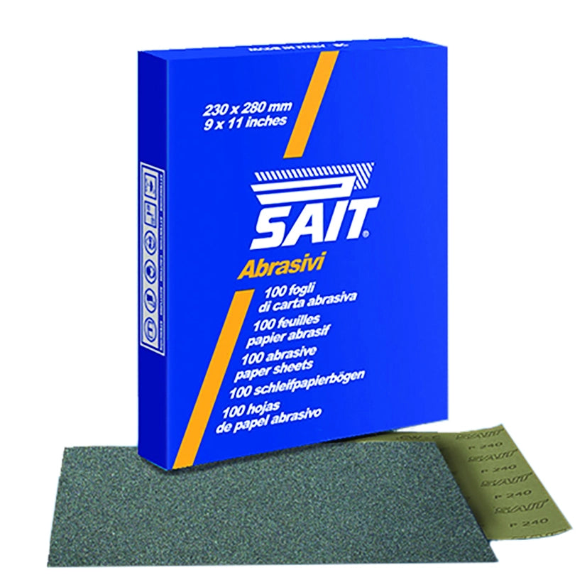 Sait CARTA ABRASIVA S-SAITAC CW-C mm. 230x280 grana 1.200 25.00 fogli
