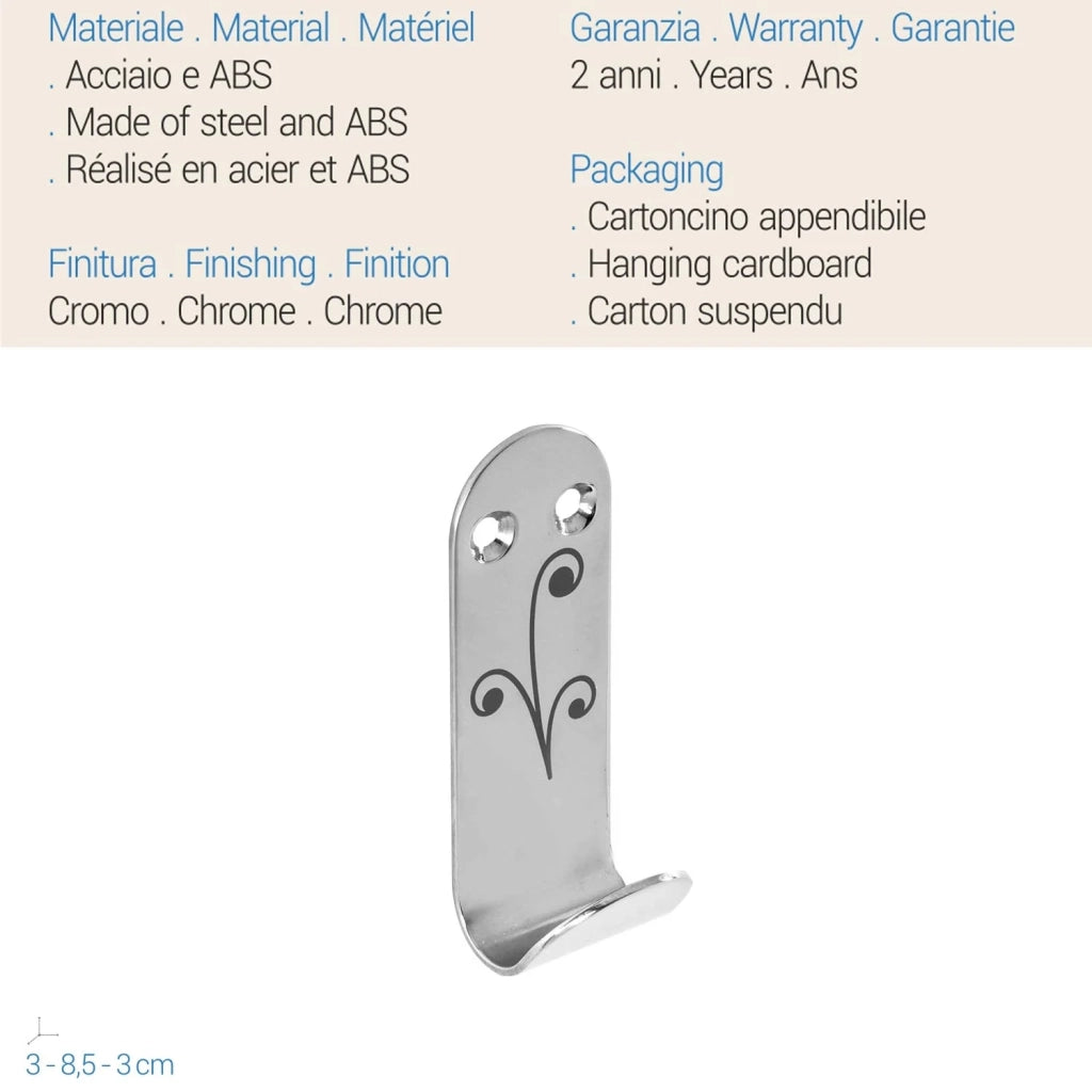 Appendiabiti Cromo mod. Nature